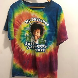 Bob Ross TieDye T-Shirt